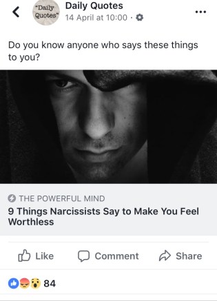 narcissists
